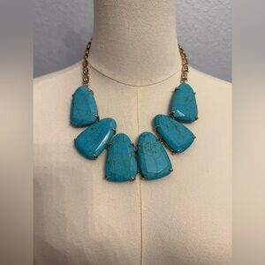 ❤️KENDRA SCOTT VINTAGE 6 STONE  TURQUOISE HARLOW❤️